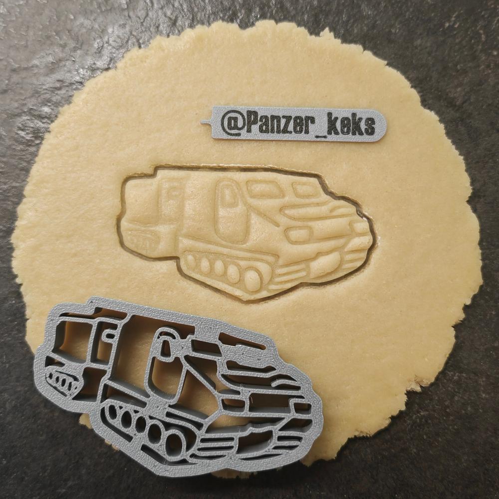 Keksausstecher des BV206s Hägglund der Gebirgsjägertruppe der Bundeswehr