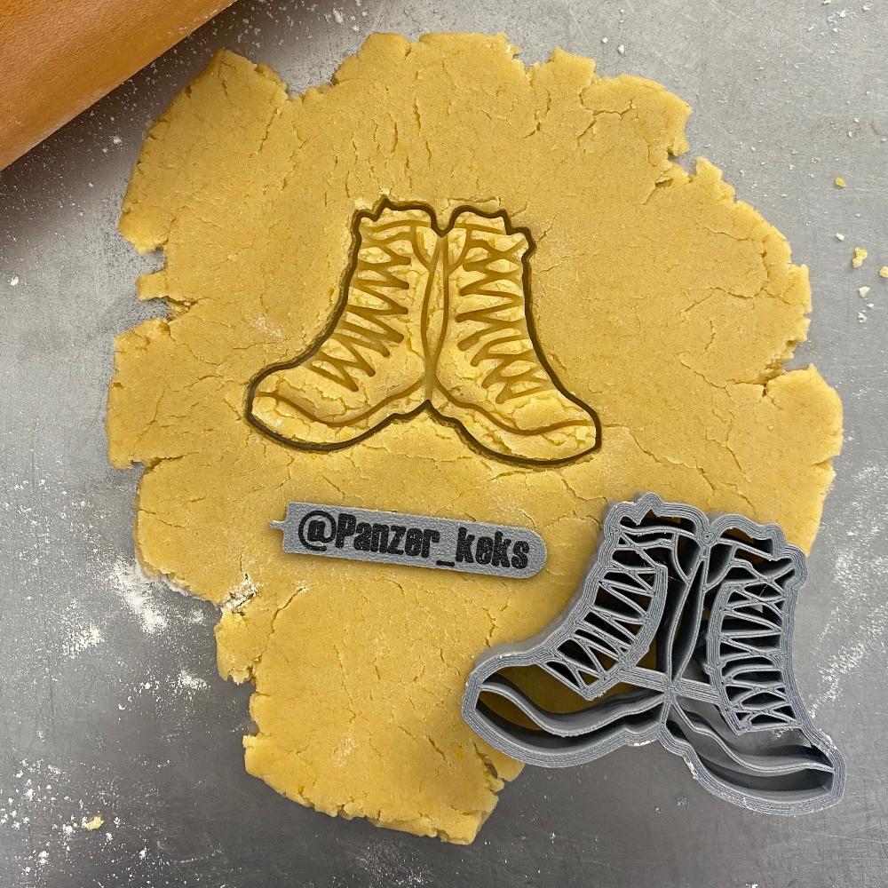 Keksausstecher Kampfstiefel Soldat Bundeswehr