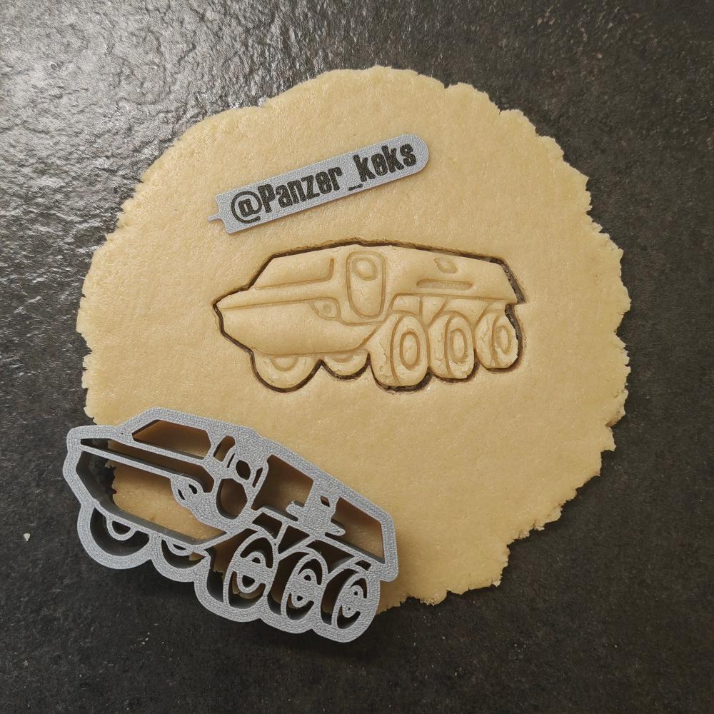 Keksausstecher des Transportpanzers TPz Fuchs der Bundeswehr