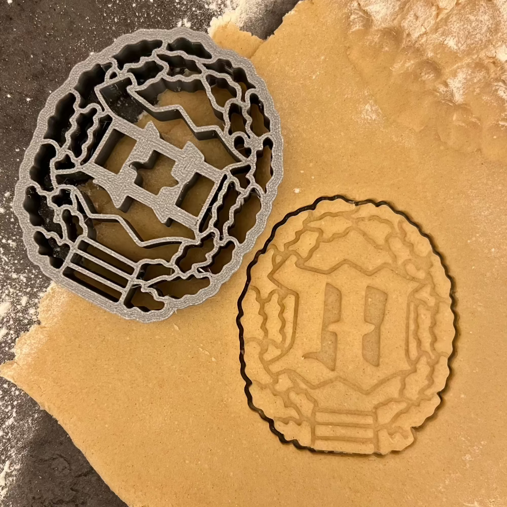 Keksausstecher Wachbattailon Barettabzeichen Bundeswehr Deutsche Garde